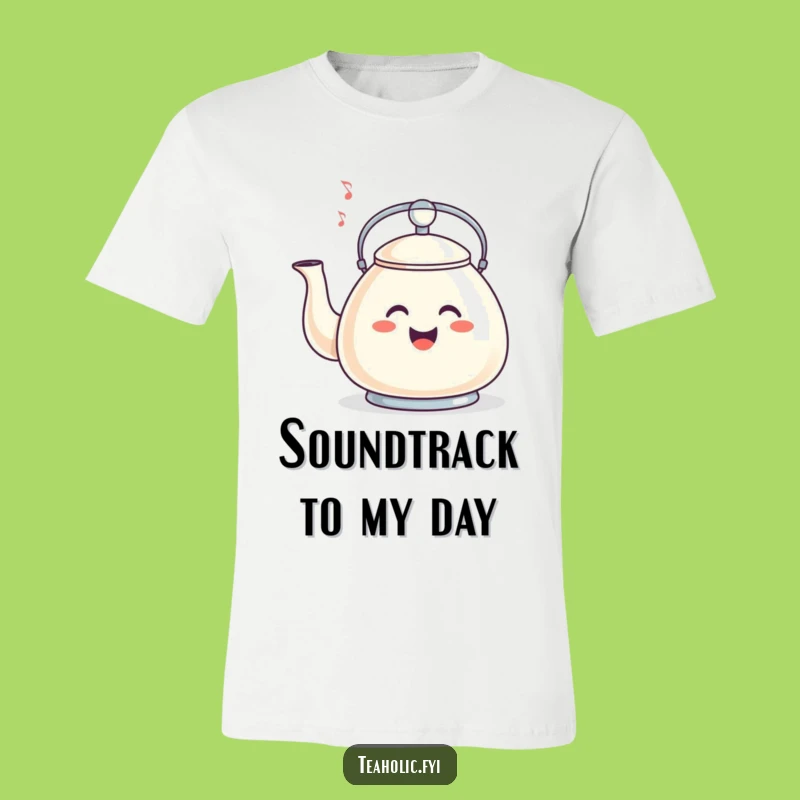 Funny Whistling Tea Kettle T-Shirt - Wear Your Happy Tune