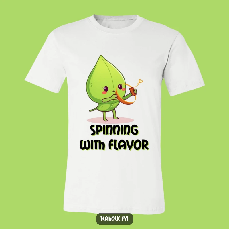 Funny Tea Leaf Cinnamon Yo-Yo T-Shirt: Playful Spins of Laughter Funny Gift!