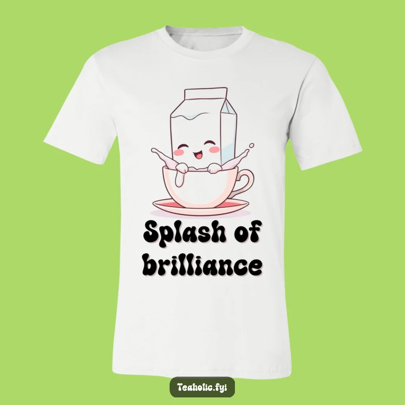 Funny Milk Carton Dive T-Shirt - Hilarious Character Graphic, Perfect Humorous Gift