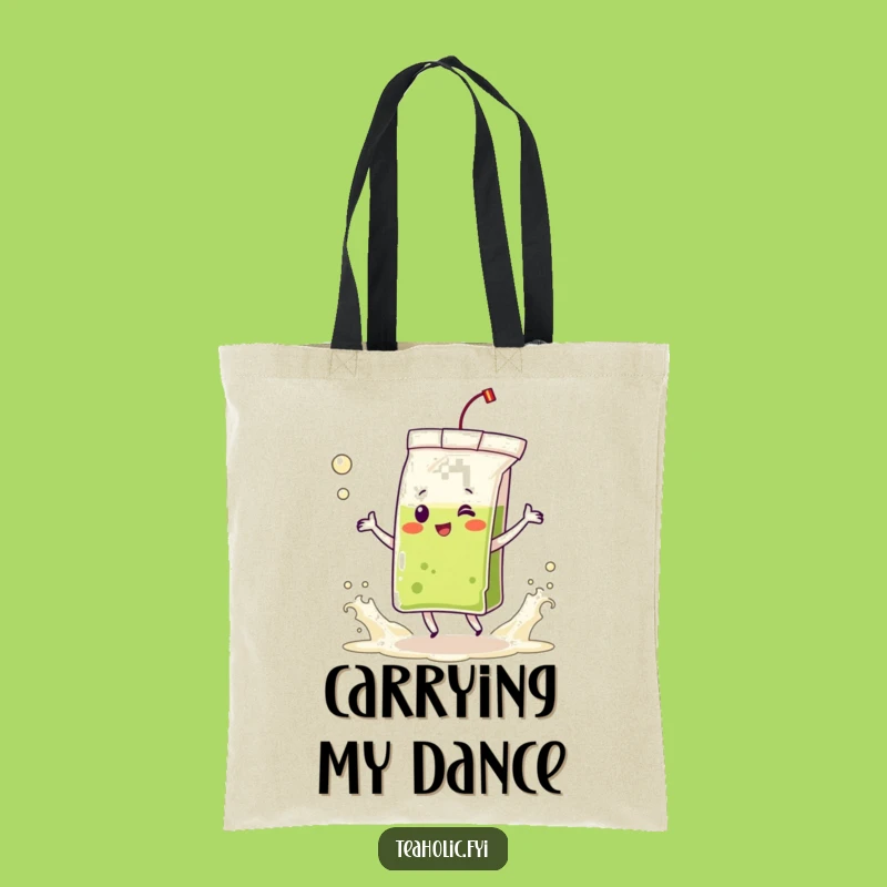Funny Tea Bag Dance Tote Bag: Carry Your Cheer - Ideal Funny Gift