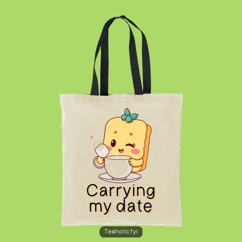 Funny Biscuit & Sugar Tote Bag: Carry Sweetness - Ideal Funny Gift